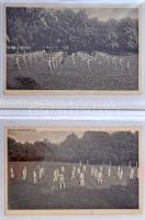 Kőszeg, Hunyadi Mátyás m. kir. reáliskolai nevelőintézet, részletek és belső nézetek / Hungarian boy...