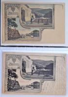 Nagymaros - 45 db régi képeslap és 13 db modern lap / 45 pre-1945 postcards and 13 modern postcards