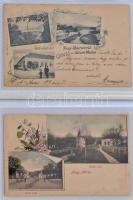 Nagymaros - 45 db régi képeslap és 13 db modern lap / 45 pre-1945 postcards and 13 modern postcards