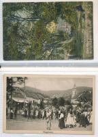 Nagymaros - 45 db régi képeslap és 13 db modern lap / 45 pre-1945 postcards and 13 modern postcards