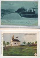Nagymaros - 45 db régi képeslap és 13 db modern lap / 45 pre-1945 postcards and 13 modern postcards