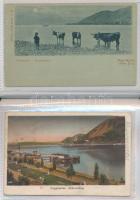 Nagymaros - 45 db régi képeslap és 13 db modern lap / 45 pre-1945 postcards and 13 modern postcards