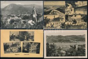 Nagymaros - 45 db régi képeslap és 13 db modern lap / 45 pre-1945 postcards and 13 modern postcards