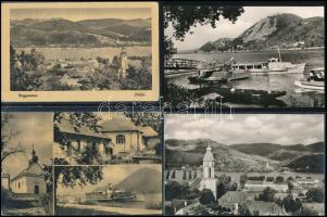 Nagymaros - 45 db régi képeslap és 13 db modern lap / 45 pre-1945 postcards and 13 modern postcards