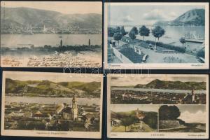 Nagymaros - 45 db régi képeslap és 13 db modern lap / 45 pre-1945 postcards and 13 modern postcards