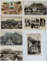 Sümeg - 15 db régi képeslap és 6 db modern lap / 15 pre-1945 postcards and 6 modern postcards
