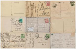 Budapest - 17 db régi képeslap, közte 2 motívumlap / 17 pre-1945 postcards (2 motive cards)