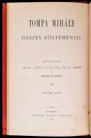 Tompa Mihály összes költeményei I-IV. kötet. Sajtó alá rend. Lévay József. Rendezték barátai Arany J...