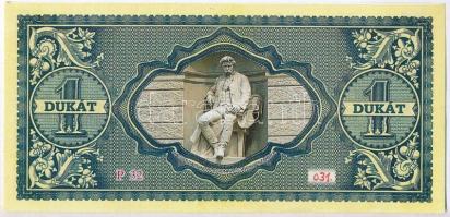 Pápa 2017. "17. Érem- és Fegyverbörze" 1 Dukát pénzpótló utalvány, mellette asztalfoglalás...