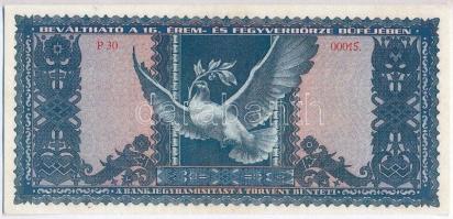 Pápa 2016. "16. Érem- és Fegyverbörze" 500Ft pénzpótló utalvány + 1db "Asztalfoglalás...