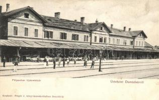 Dombóvár, Újdombóvár; vasútállomás (EK)