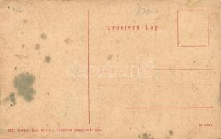 Szigetszentmiklós, Fő utca, Községháza. W.L. (?) 800. Kiadja özv. Madácsi Sándorné  (fl)