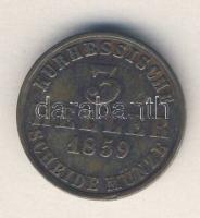 Német Államok/Hessen-Kassel 1859. 3H T:3