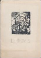 Derkovits. Száz éve született Derkovits Gyula. Szerk.: Körner Éva. Bp.,(1994),Műszaki Fordító Rt.-ny., 4 p.+14 t.Kiadói szakadozott papír mappában.