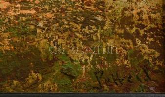 Pettei jelzéssel: Tanya. Olaj, vászon, keretben, 24×35 cm