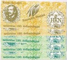 1992. "Hegyvidéki Kulturális Napok - Kossuth Bankó" 10Ft (2x) +"Hegyvidéki Kulturális...