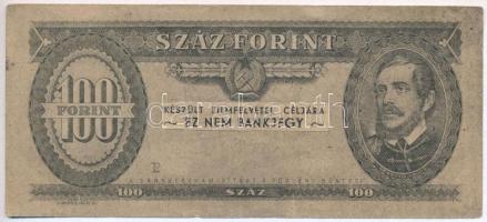 DN 100Ft &quot;KÉSZÜLT FILMFELVÉTEL CÉLJÁRA - EZ NEM BANKJEGY&quot; kellékpénz T:III