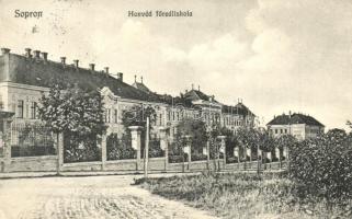 1912 Sopron, Honvéd főreáliskola