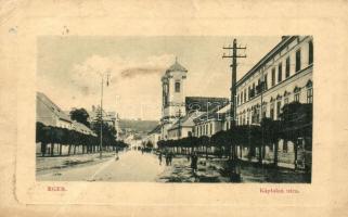 1913 Eger, Káptalan utca, templom. W.L. Bp. 5511. (szakadás / tear)