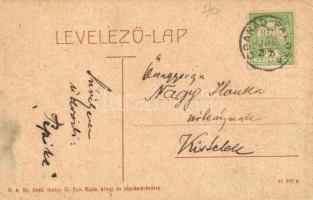 1910 Csanádpalota, Takarékpénztár. W.L. Bp. 5448. Kiadja M. Buja Gyula  (EK)