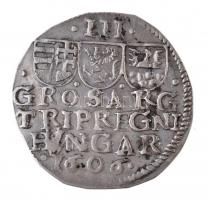 Erdélyi Fejedelemség 1606. 3 Garas Ag "Bocskai István" (2,08g) T:1-,2 
Principality of Tr...