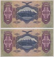 1930. 100P (2x) sorszámkövetők T:I-
Adamo P17