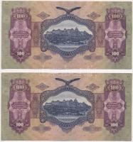 1930. 100P (2x) sorszámkövetők T:I-
Adamo P17
