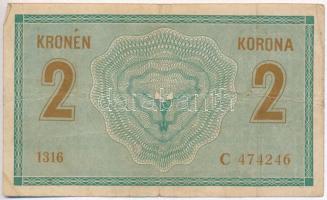 1914. 2K "C" sorszámjel T:III,III- 
Adamo K5