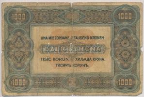 1920. 1000K "Orell Füssli Zürich" (3x) T:IV 
Adamo K36