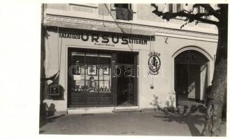 Kolozsvár, Cluj; Ehrlich Ernő Ursus falatozója és étterme, sörcsarnok / restaurant and beer hall. photo