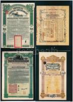 Kínai részvényeket ábrázoló, kitöltetlen modern képeslap tétel (10xklf) T:I,I-