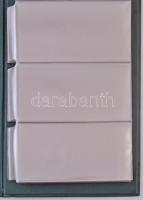 "Coin Sets of All Nations" album érmés borítékokhoz, hármas osztású berakólapokkal, összes...