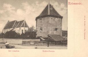 Kolozsvár, Cluj; Református templom. Kováts P. fiai kiadása / Calvinist church