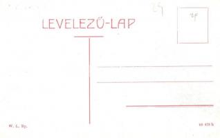 Sztrecsnó, Sztrecsény, Strecno (Ruttka, Vrútky); Vár rom a Vág-völgyében. W.L. Bp. / castle ruin in ...