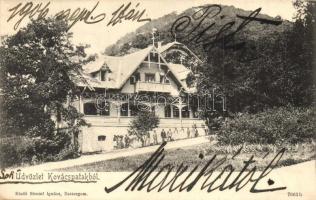 1906 Kovácspatak, Kovacov; Otthon villa / villa
