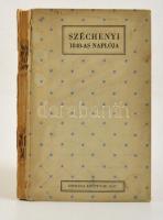 Széchenyi összeomlása. Az 1848-as napló. Bp., 1942, Officina. Hiányzó gerincű kartonált papírkötésben.