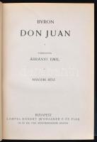 A "Remekírók képes könyvtára" sorozat 4 kötete: A magyar népköltés remekei; Byron: Don Jua...