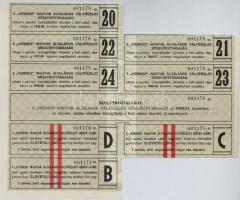 Budapest 1926. "Hermes Magyar Általános Váltóüzlet Részvénytársaság" részvénye 20P-ről, sz...