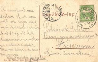 1908 Párkánynána, Párkány-Nána, Stúrovó; Fő utca. No. 158. Miklosy Gyula kiadása / main street