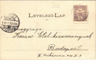 1900 Petrozsény, Petrosani; petrozsény-aninószai sodronykötél pálya. Joánovits és Sternád kiadása / ...