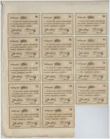 Ada 1902. "Az Ada Moholi Egyesült Takarékpénztár" névre szóló ideiglenes részvénye 200K-ró...