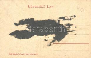 Ógyalla, Stara Dala, Hurbanovo; Asztalos Aba kastélya. 348. / castle (ragasztónyom / gluemark)