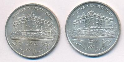 1993. 200Ft Ag "MNB" (2x) T:2