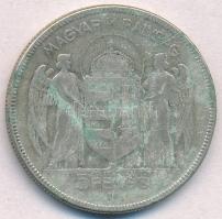 1930. 5P Ag "Horthy jobbra" T:3-
Adamo P8