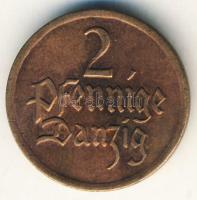 Danzig szabadváros 1923. 2Pf T:2/3