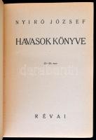 Nyírő József 4 műve: 
Az én népem, Havasok könyve, Halhatatlan élet, Jézusfaragó ember. Bp., é.n., ...