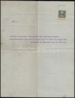 1912 Franklin-Társulat igazolása betűszedő tanonci gyakorlatról, és betűszedői alkalmazásról, pecsét...