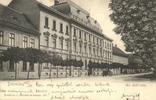 1903 Debrecen, Királyi Ítélőtábla