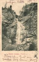 1902 Sutói-vízesés, Kis-Fátra (Turóc); waterfall. Sochán P. 114.