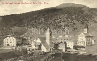 Santa Gertrude di Solda, St. Gertraud in Sulden (Südtirol); Hotel Eller